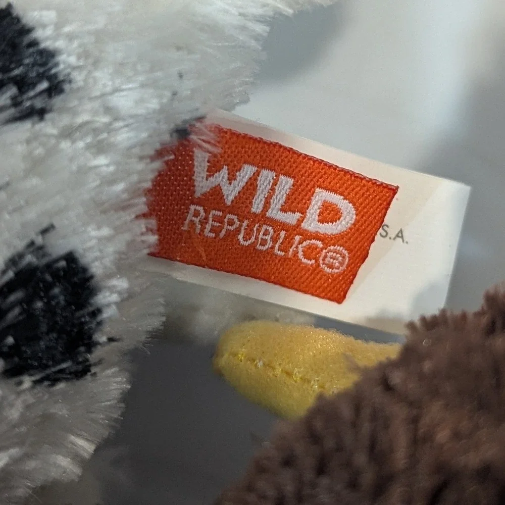 Wild Republic Book Buddies Plush Set Bald Eagle & Snowy Owl Huggers NWT